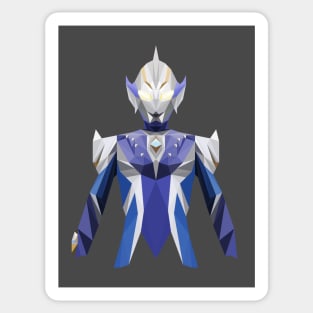 Ultraman Hikari (Low Poly Style) Sticker